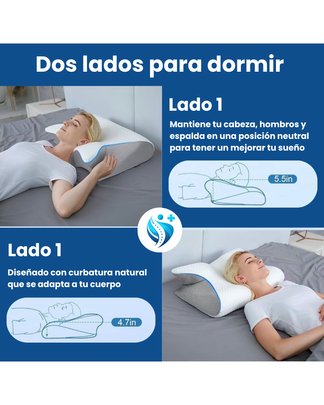 Almohada Ortopédica MemoryFoam