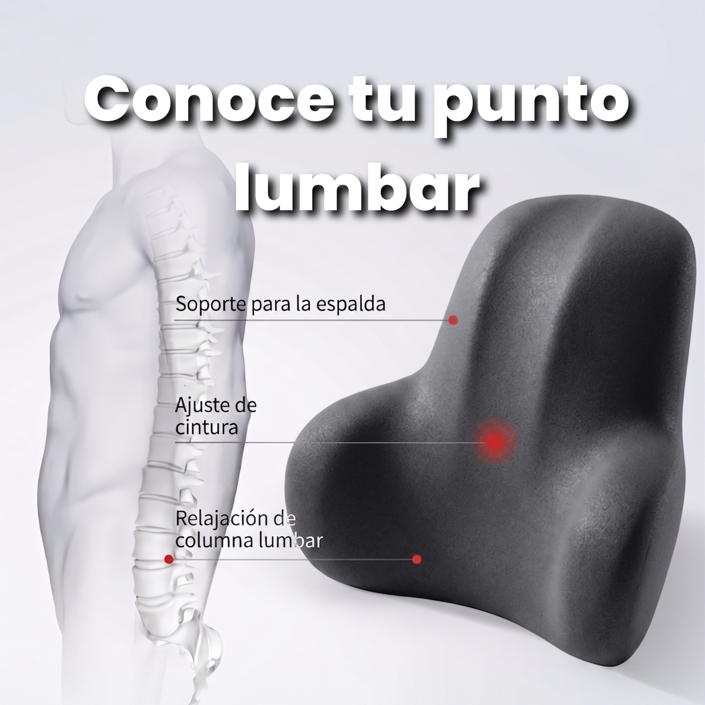 Cojín Lumbar Memory Foam